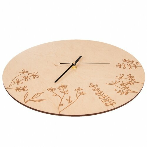 Hodiny nástěnné LOUKA pr. 34 cm  Hodiny nástěnné LOUKA pr. 34 cm