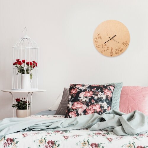 Hodiny nástěnné LOUKA pr. 34 cm  Hodiny nástěnné LOUKA pr. 34 cm